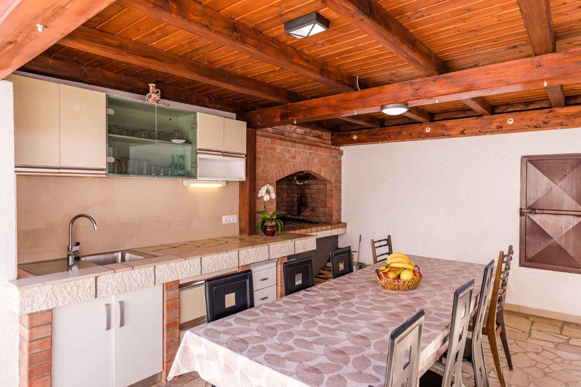 Apartment In Novi Vinodolski 15274 ポヴィレ エクステリア 写真